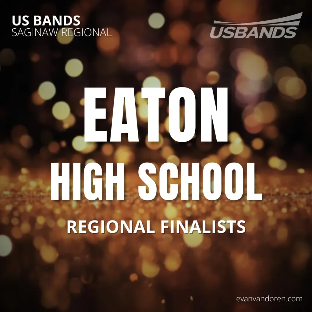 Eaton HS Band Evan VanDoren Marching Band Shows Music Composer Arranger US Bands Bands of America