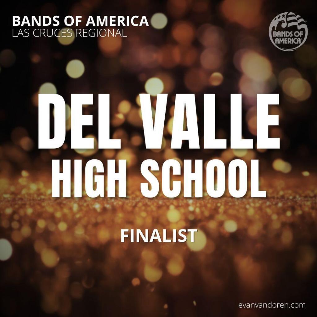 DEL VALLE HS BANDS OF AMERICA AUSTIN REGIONAL EVAN VANDOREN MUSIC COMPOSER ARRANGER MARCHING BAND SHOWS