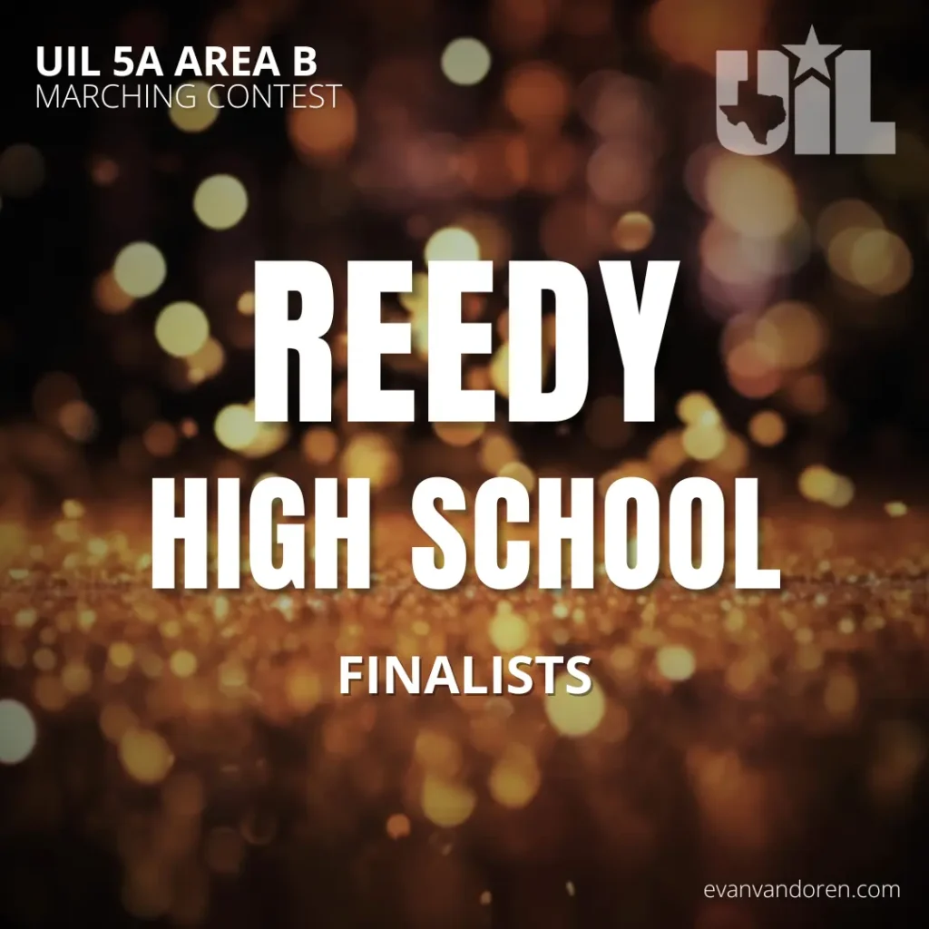 Reedy HS Band Evan VanDoren Marching Band Shows Music Composer Arranger US Bands Bands of America
