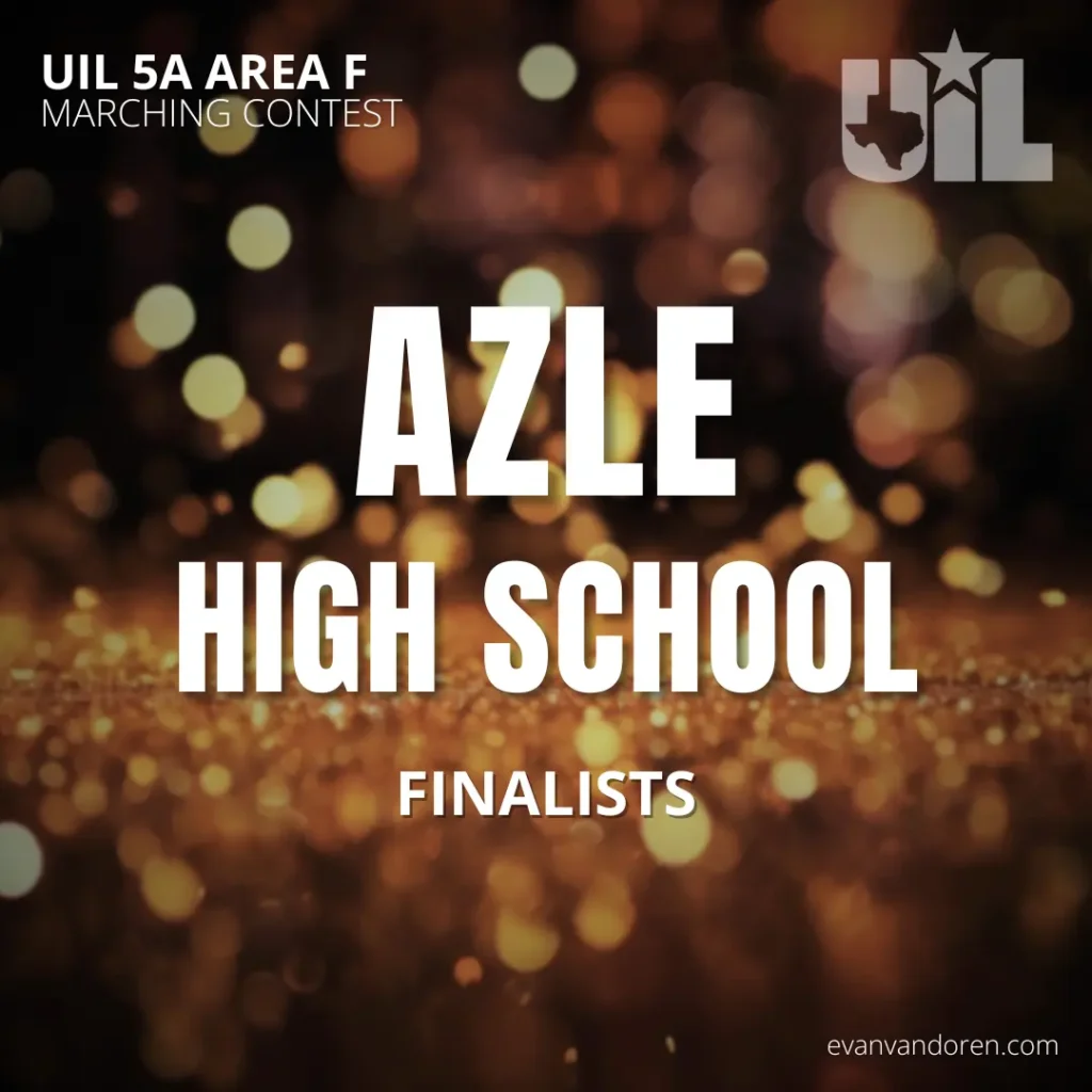 Azle HS Band Evan VanDoren Marching Band Shows Music Composer Arranger US Bands Bands of America