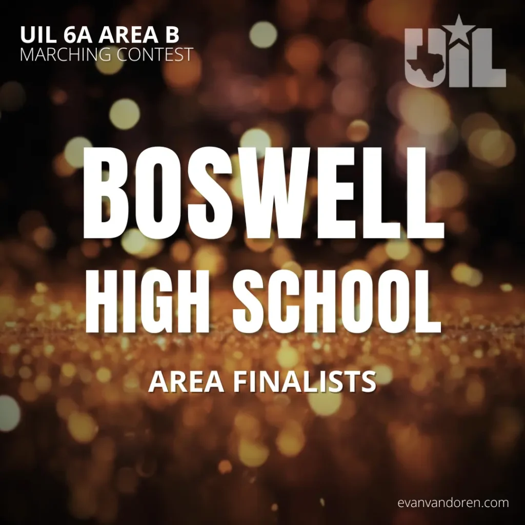 Boswell HS Band Evan VanDoren Marching Band Shows Music Composer Arranger US Bands Bands of America